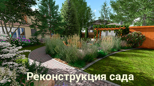 Реконструкция сада